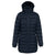 Front - Kariban Womens/Ladies Lightweight Long Padded Parka Jacket