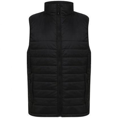 Front - Henbury Unisex Adults Padded Gilet
