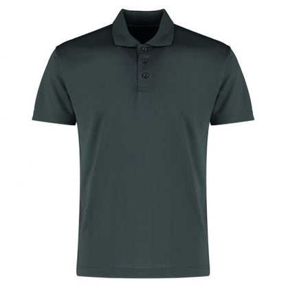 Front - Kustom Kit Mens Cooltex Plus Micro Mesh Polo Shirt