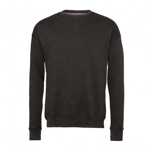 Front - Bella + Canvas Adults Unisex Drop Shoulder Sweatshirt