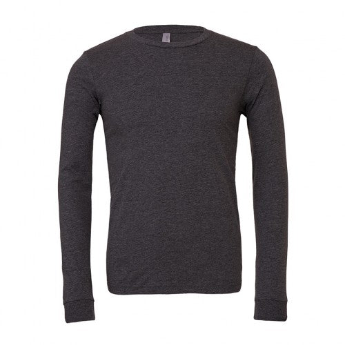 Front - Bella + Canvas Adults Unisex Jersey Long Sleeve T-Shirt