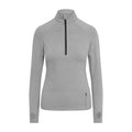 Front - AWDis Just Cool Womens/Ladies Cool-Flex Half Zip Top