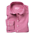 Front - Brook Taverner Womens/Ladies Kansas Gingham Long Sleeve Shirt