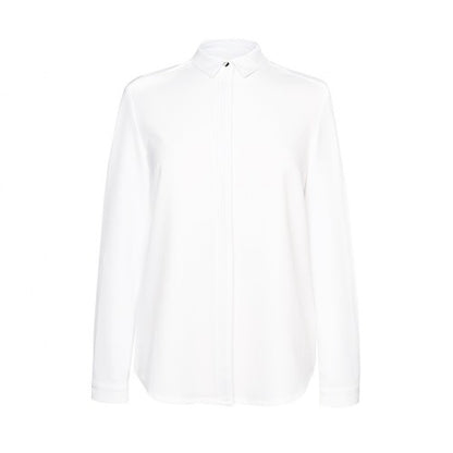 Front - Brook Taverner Womens/Ladies Capri Long Sleeve Blouse