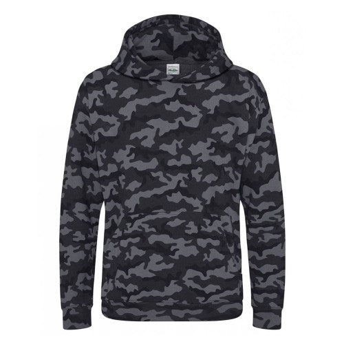 Front - AWDis Childrens/Kids Camo Hoodie