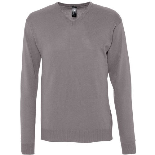 Front - SOLS Mens Galaxy V Neck Sweater