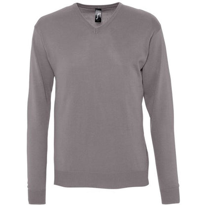 Front - SOLS Mens Galaxy V Neck Sweater