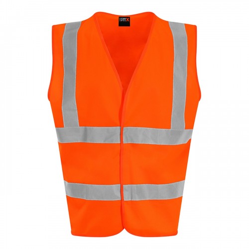 Front - PRO RTX High Visibility Unisex Waistcoat