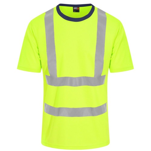 Front - PRO RTX High Visibility Mens T-Shirt