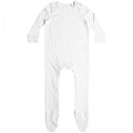 Front - Larkwood Babies Organic Sleepsuit
