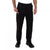 Front - AFD Mens Slim Fit Stretch Trousers