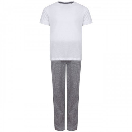 Front - Towel City Girls Long Pyjamas