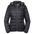 Front - Russell Womens/Ladies Hooded Nano Padded Jacket