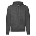 Front - Fruit of the Loom Mens Hooded Sweatshirt