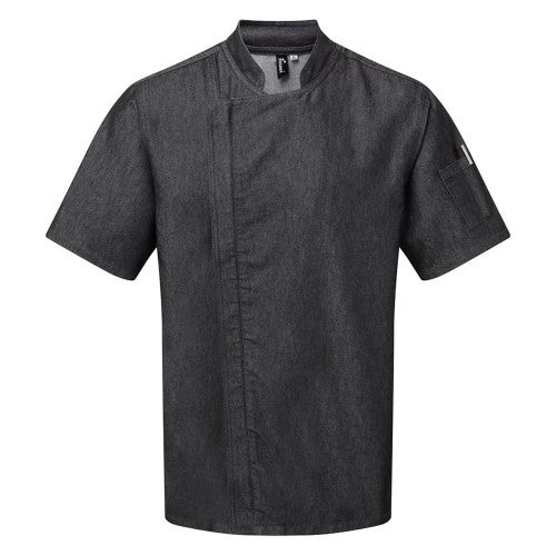 Front - Premier Unisex Adult Short-Sleeved Chef Jacket