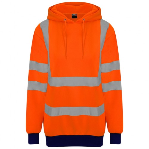 Front - PRO RTX Mens High-Vis Hoodie