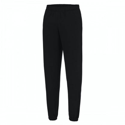 Front - Awdis Mens College Cuffed Ankle Jogging Bottoms