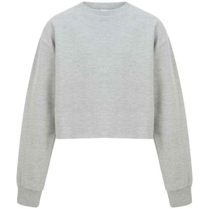 Front - SF Minni Girls Crop Sweatshirt