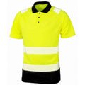 Front - Result Genuine Recycled Mens Safety Polo Shirt