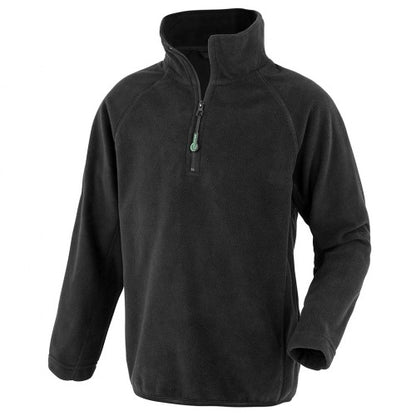 Front - Result Genuine Recycled Childrens/Kids Micro Zip Neck Fleece
