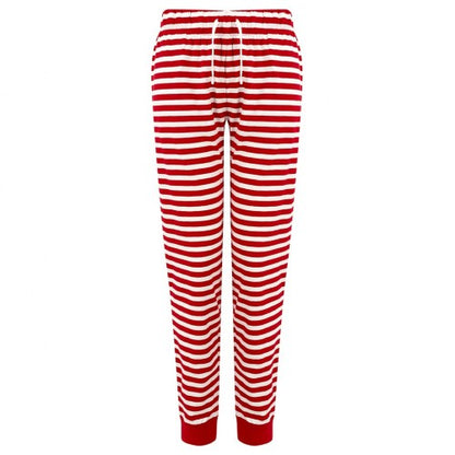 Front - SF Womens/Ladies Stripe Lounge Pants