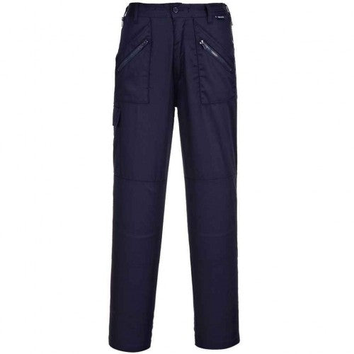 Front - Portwest Womens/Ladies Cargo Trousers