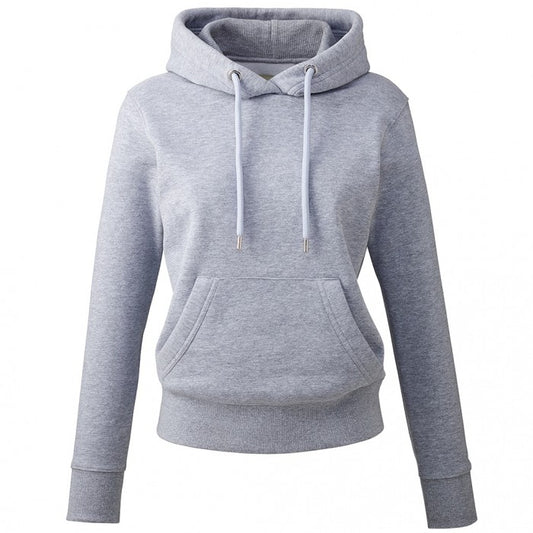 Front - Anthem Womens/Ladies Organic Hoodie