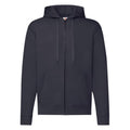 Front - Fruit of the Loom Mens Classic Zipped Hoodie