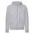 Front - Fruit of the Loom Mens Classic Heather Zipped Hoodie