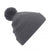 Front - Beechfield Childrens/Kids Original Pom Pom Beanie