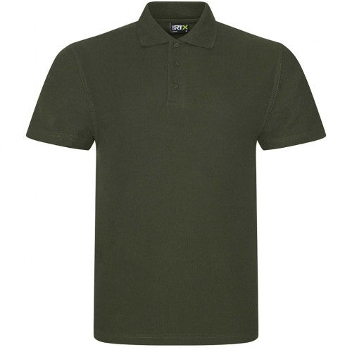 Front - PRO RTX Mens Pro Piqué Polo Shirt