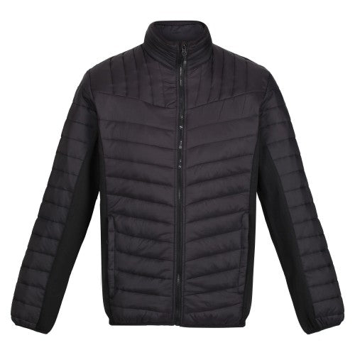 Front - Regatta Mens Tourer Hybrid Padded Jacket