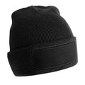 Front - Beechfield Original Recycled Woven Patch Beanie