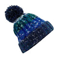 Front - Beechfield Unisex Adult Corkscrew Pom Pom Beanie