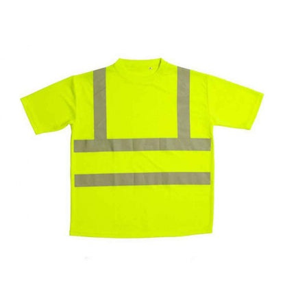 Front - Warrior Unisex Adult Hi-Vis T-Shirt