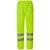 Front - Yoko Unisex Adult Flex U-Dry Hi-Vis Over Trousers