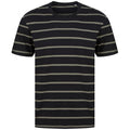 Front - Front Row Unisex Adult Striped T-Shirt