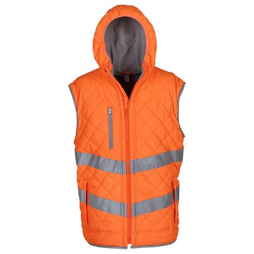 Front - Yoko Unisex Adult Kensington Hi-Vis Vest