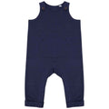 Front - Larkwood Baby Organic Cotton Dungarees
