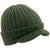 Front - Beechfield Peaked Beanie