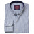 Front - Brook Taverner Mens Lawrence Oxford Stretch Long-Sleeved Formal Shirt