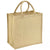 Front - Brand Lab Laminate Jute Tote Bag