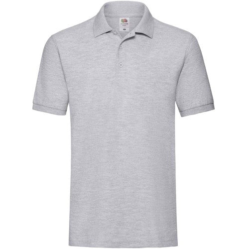 Front - Fruit of the Loom Mens Premium Pique Polo Shirt