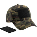 Front - Beechfield 5 Panel Removable Patch Baseball Cap