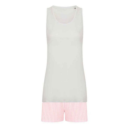 Front - Towel City Womens/Ladies Short Pyjama Set