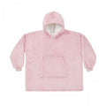 Front - Brand Lab Childrens/Kids Sherpa Fleece Oversized Hoodie
