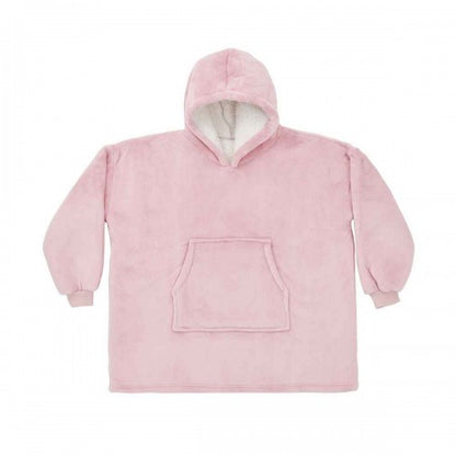Front - Brand Lab Childrens/Kids Sherpa Fleece Oversized Hoodie