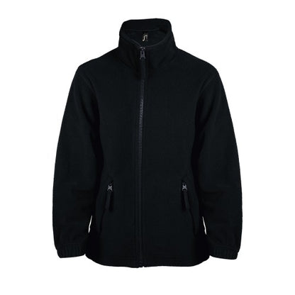 Front - SOLS Childrens/Kids North Zip-Up Fleece Jacket