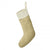 Front - Brand Lab Jute Christmas Stocking