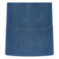 Front - Brand Lab Unisex Adult Denim Short Apron